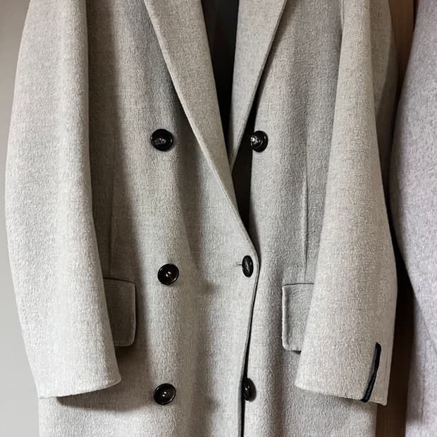 System ivory long coat