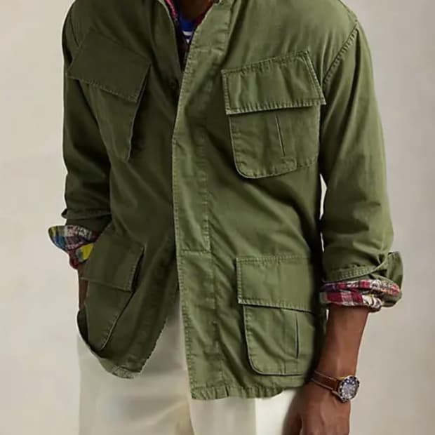 폴로/립스탑 퍼티그 자켓/ L(100-105)