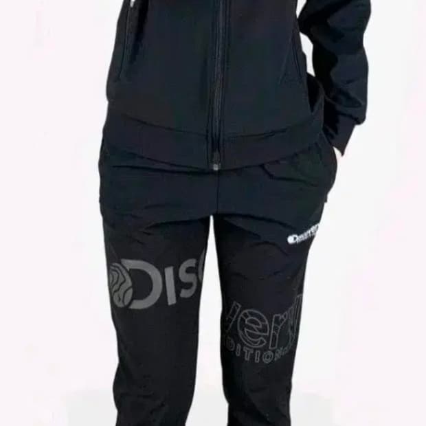 디스커버리 블랙 트레이닝복 기모세트