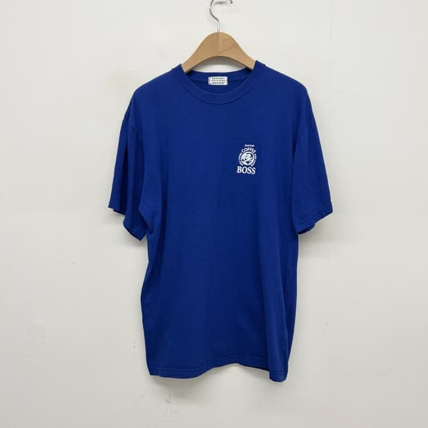 90s 산토리 보스 커피 티셔츠