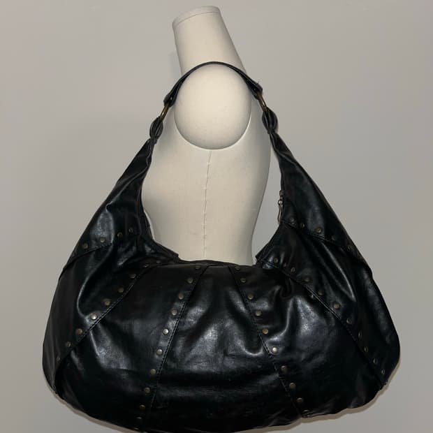 Black Big Shoulder Bag