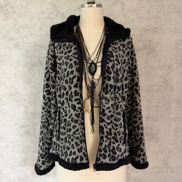 Leopard hoodie