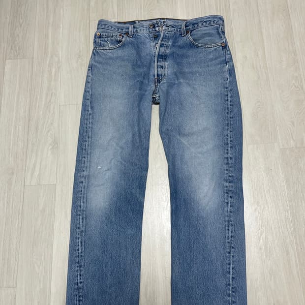 리바이스 501xx 청바지 35