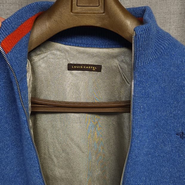 95 ) 루이까스텔 남성 골프 방풍 니트