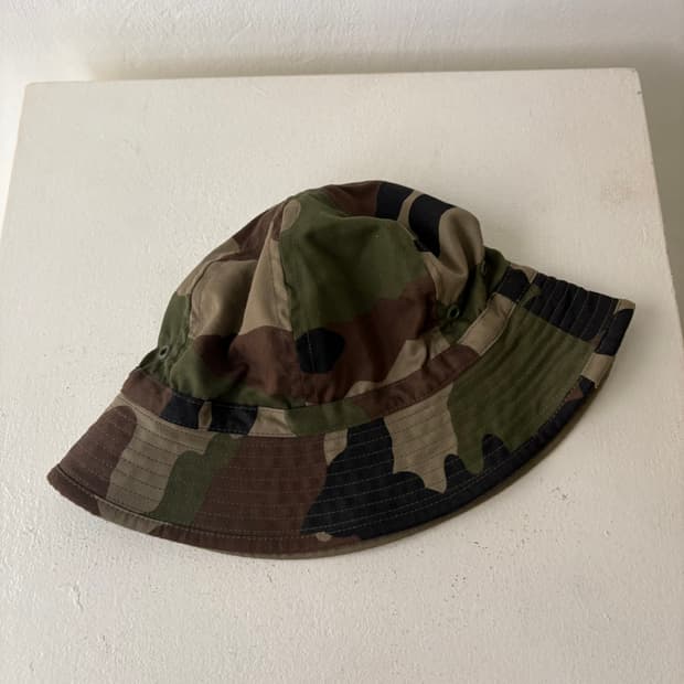 90's French Army  camo Bush hat 