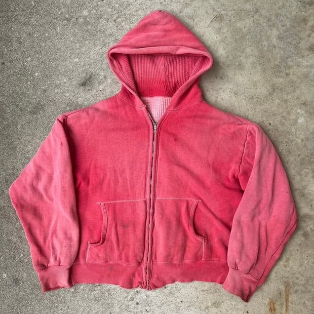 Warehouse&Co 써멀 후드집업