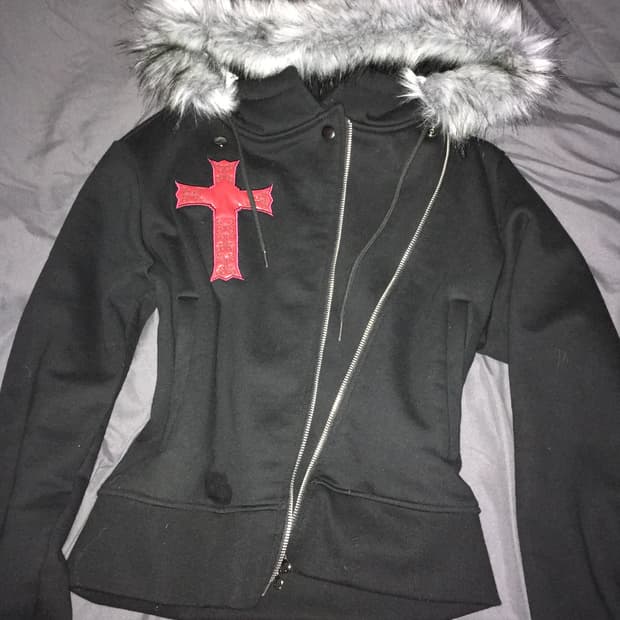러브이즈트루 후드집업 GT FUR UNBALANCE HOOD ZIP UP