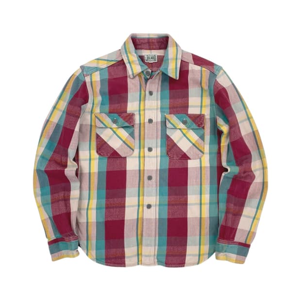 제라도 헤비 플란넬 워크 셔츠