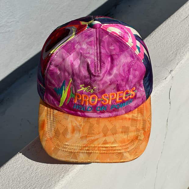 [F] 스키 프로스펙스 로고 빈티지 볼캡 모자