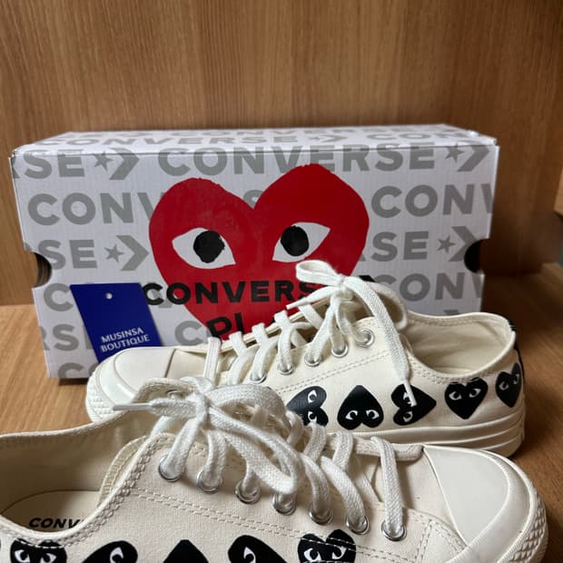 꼼데가르송 멀티 하트 컨버스 270❗한번신은 거의새상품