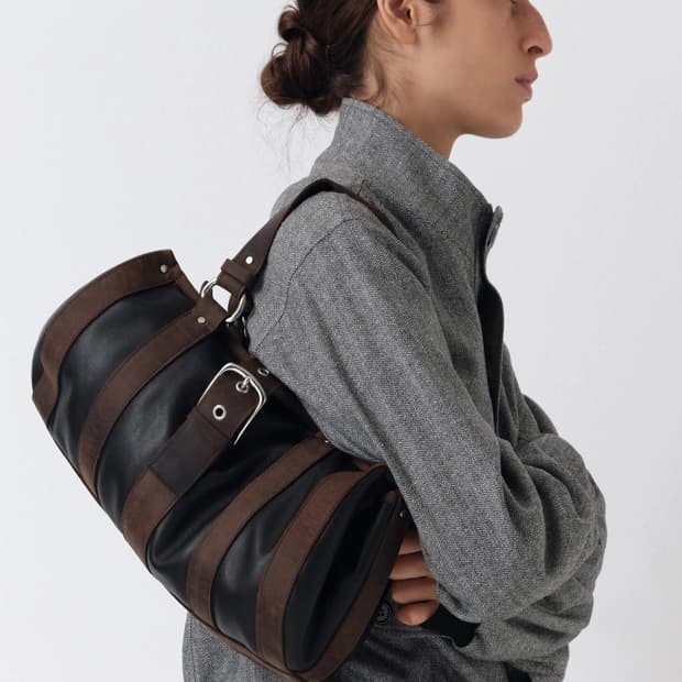 기마구아스 Laura 버클 백/브라운