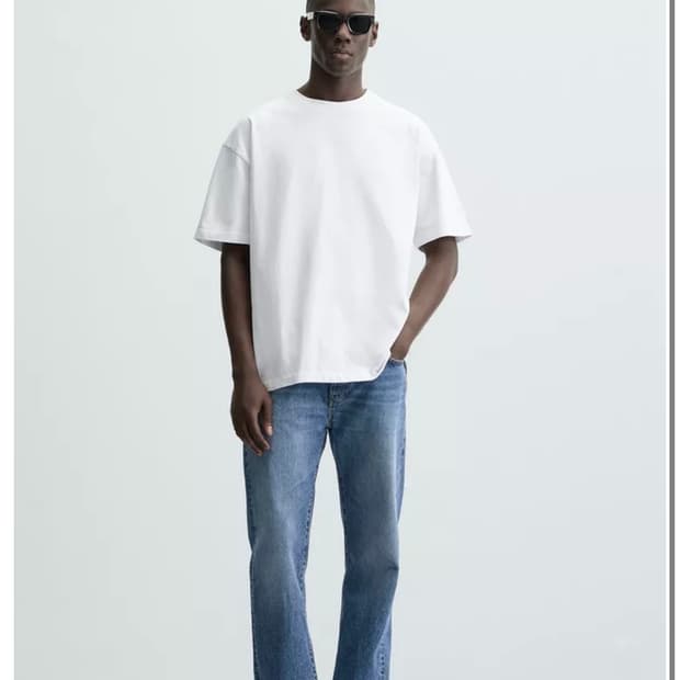 ZARA 헤비웨이트 티셔츠
