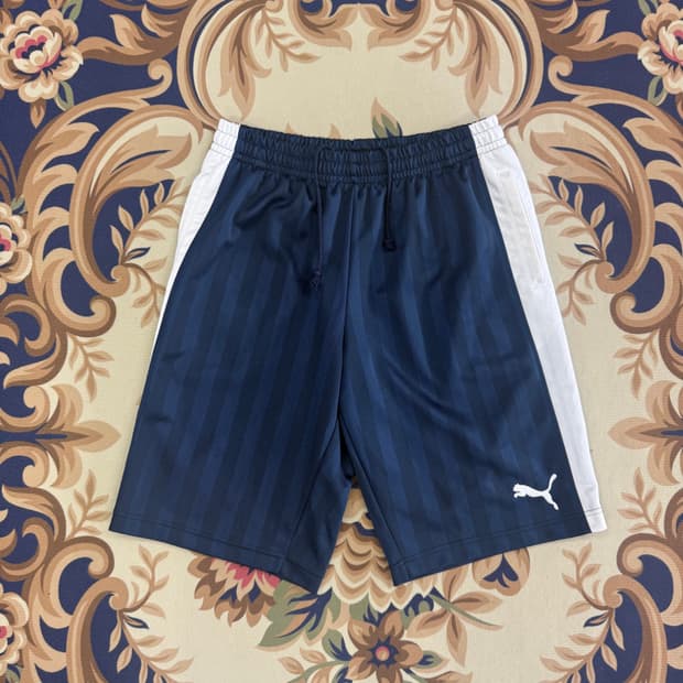 (M)JPN 푸마 PUMA 사이드라인 반바지(네이비)