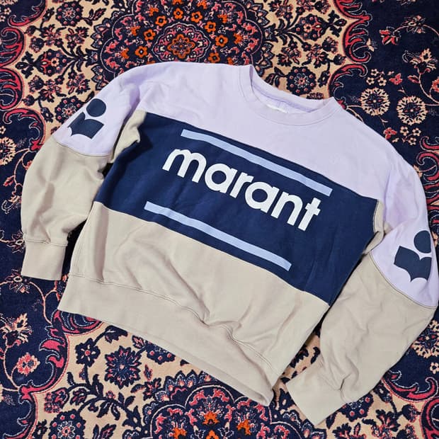 이자벨마랑 에뚜왈 19fw 갈리안 로고 스웻 맨투맨 티셔츠 38