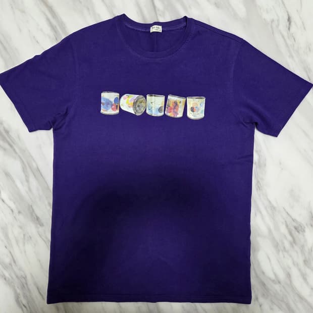 폴스미스 여성 프린트 반팔티 