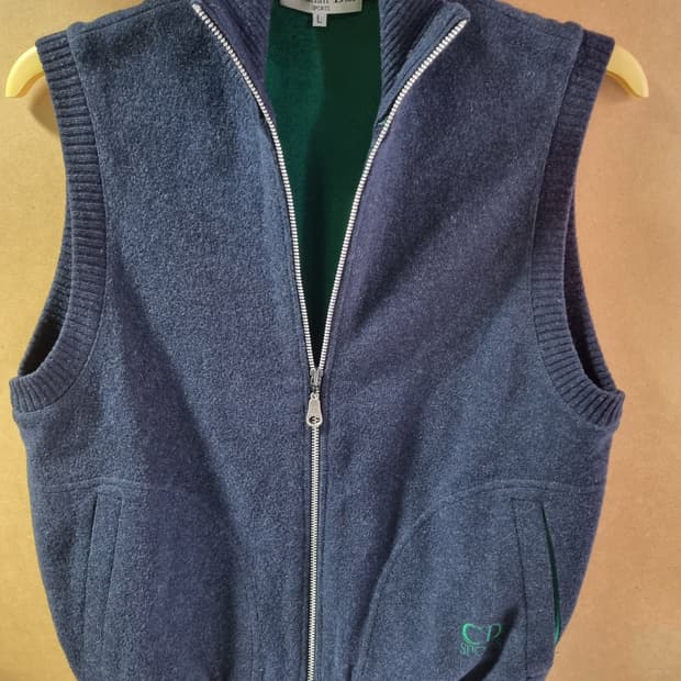 크리스찬 디올 스포츠 여성 울 니트조끼 