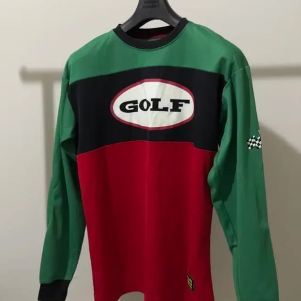 골프왕 Golf Wang FlogGnew Racing Jersey