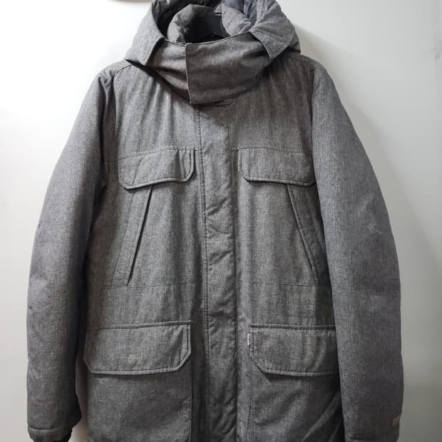 리바이스 덕다운 하프 패딩