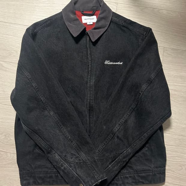 Thisisneverthat Denim Work Jacket (Black