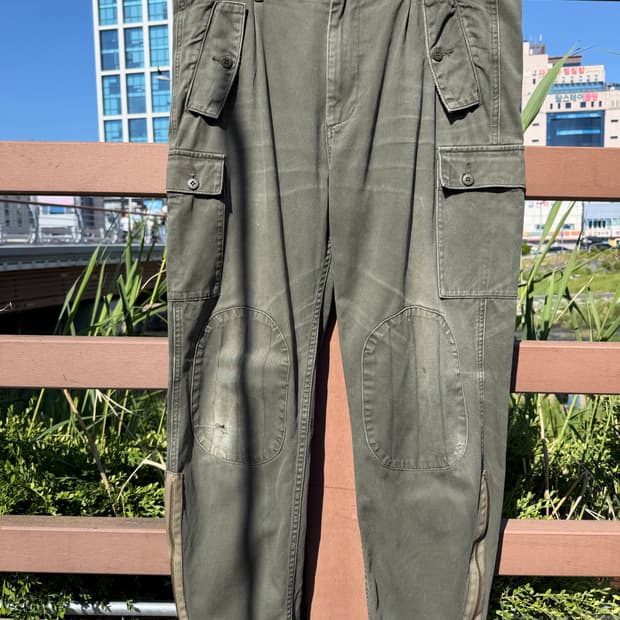 BACK NUMBERI Military Cargo Pants (36)