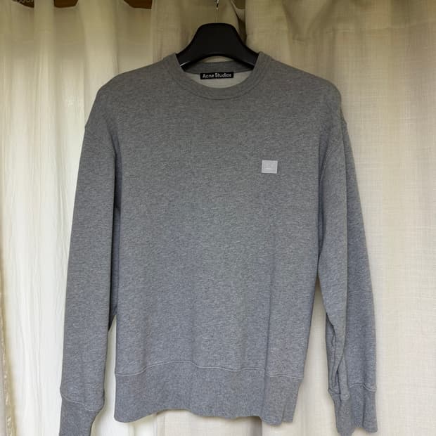 아크네 스튜디오 회색 그레이 맨투맨