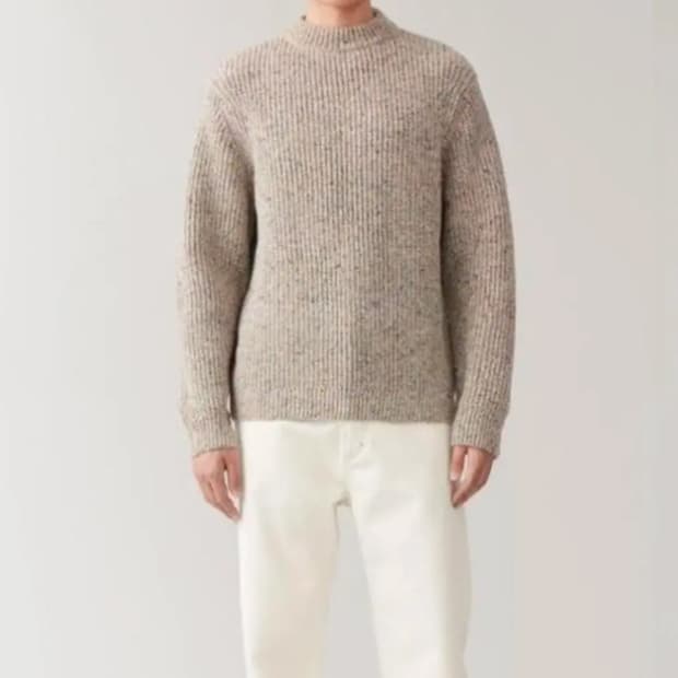 코스(COS) 멀티컬러 울 니트 S