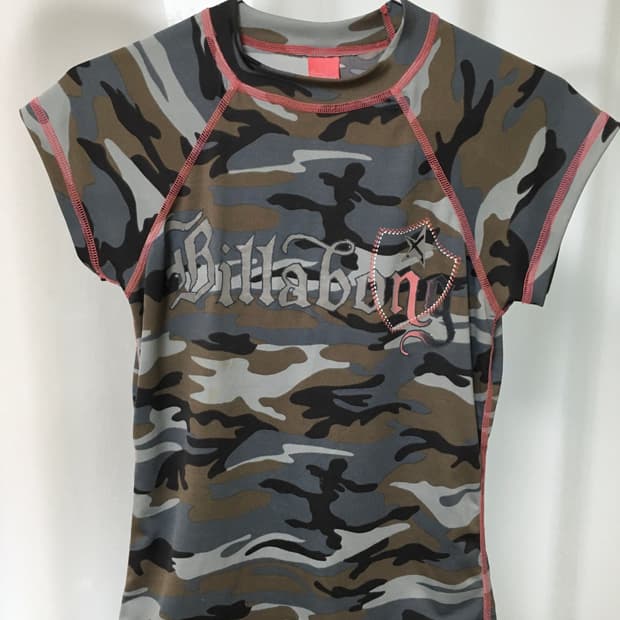 Y2K Vintage Camo T-shirt