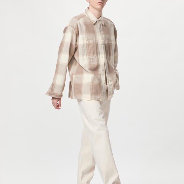 유니클로 레귤러핏진(셀비지) OFF WHITE 31사이즈
