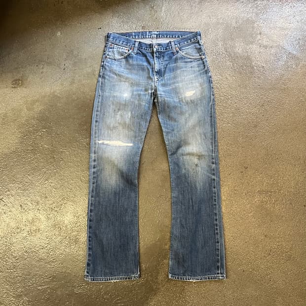 00s Levis507 리페어 슬림 부츠컷 (33“)