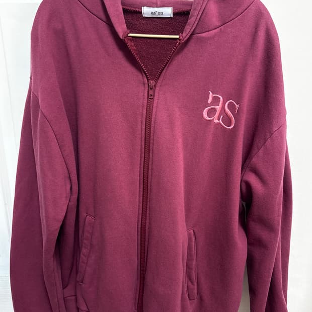 애즈온 후드집업