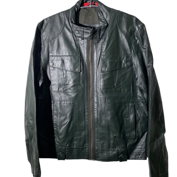 푸마 x 두카티 리얼 레더 라이더 자켓