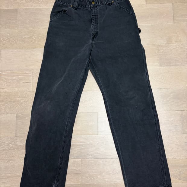 빈티지 칼하트 싱글니 블랙 made in usa🇺🇸