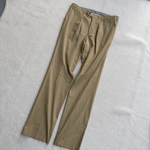 91 닥스 베이지 치노팬츠 0326T