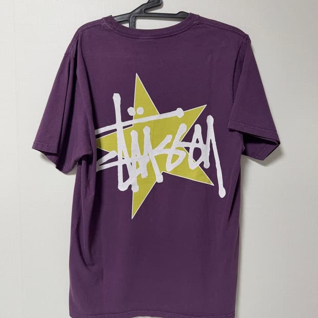 Stussy Star Pigment Dyed Tee (Purple)