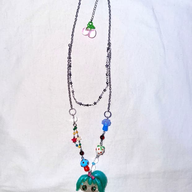 handmade cute necklace