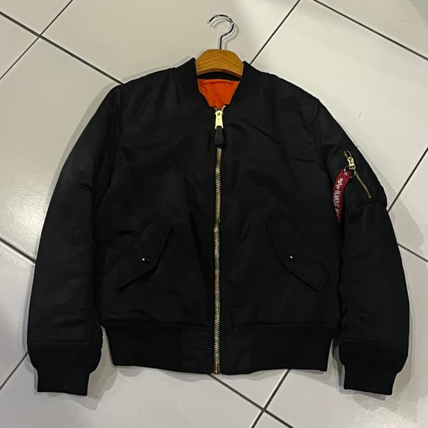 알파인더스트리 플라이트 ma-1 자켓 항공점퍼