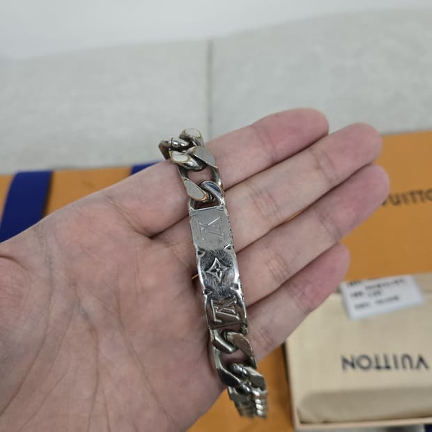 [보증서 정품]루이비통 체인 팔찌