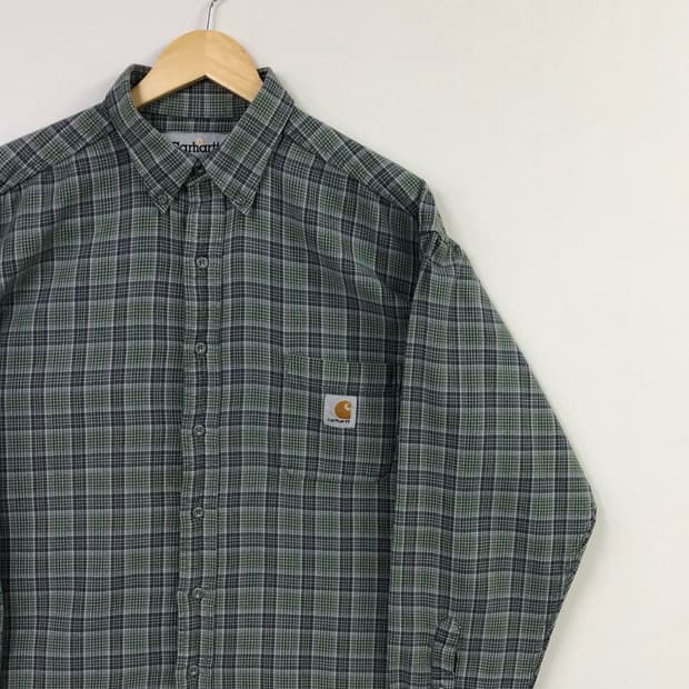 XL 칼하트 체크 셔츠