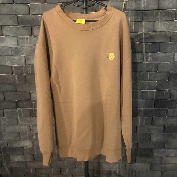 [중고/XXL]카카오 라이언맨투맨 (브라운)