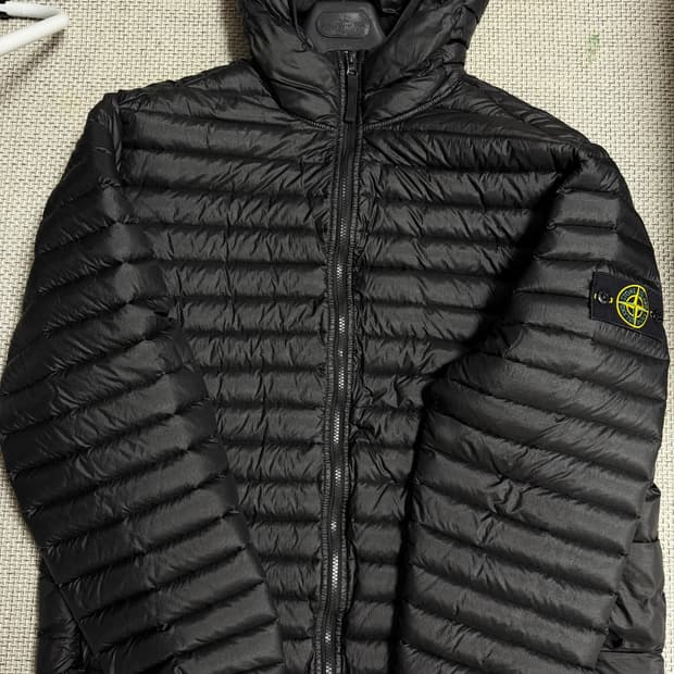 [새상품급/24fw]스톤아일랜드 룸우븐 체임버스 경량패딩 XXL