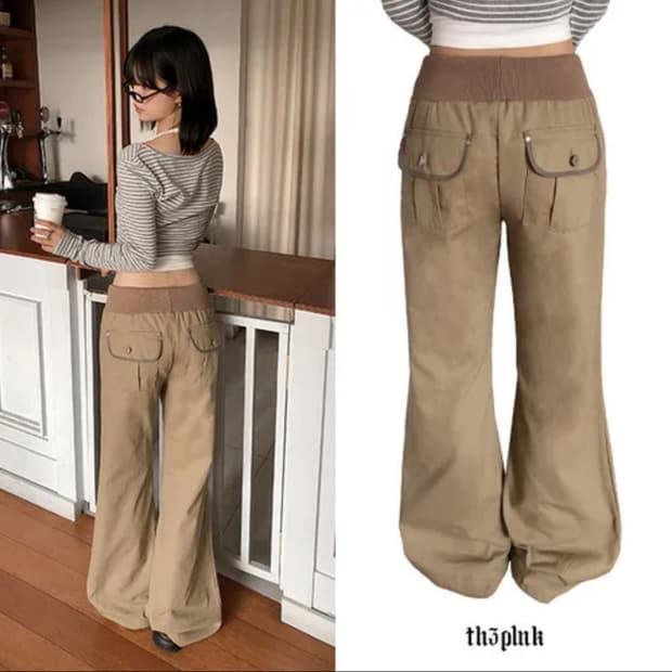 슬림핏 부츠컷 팬츠