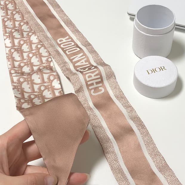 [정품] 디올 오블리크 미차 스카프