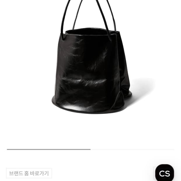 가브리엘라콜 가먼츠 블랙 레더 호보백(새상품)