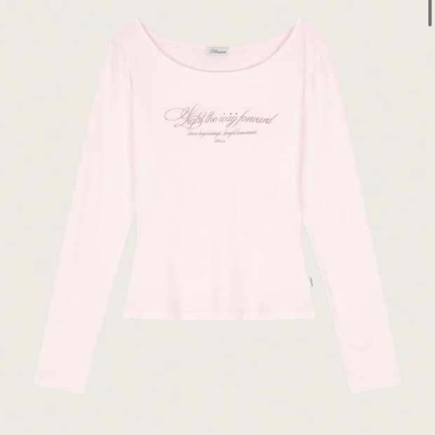 (새상품) 클리시어 클럽 클린 레터탑 핑크