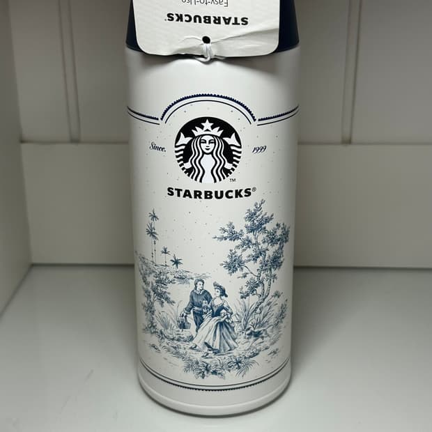 스타벅스 써모스 프렌치 서머 캐리 핸들 보온병 500ml