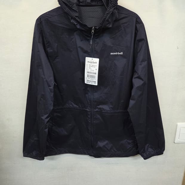 몽벨 여성 초경량 바람막이 썸머 트랙 후드자켓 xl