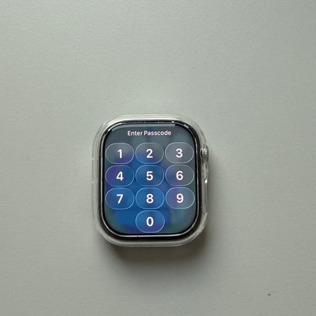 애플워치 10 46mm gps 실버