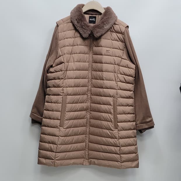 Wolsey 21FW 울시 니트 소매 다운 패딩 코트 / 여 105
