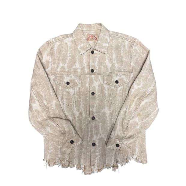 캐피탈 페더 데님 자켓