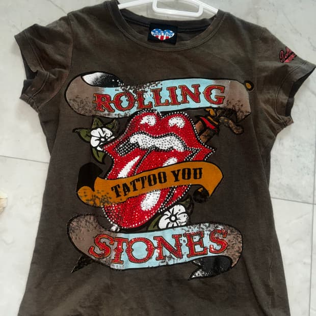 에드하디깔 큐빅 펑크 빈티지대장 반팔